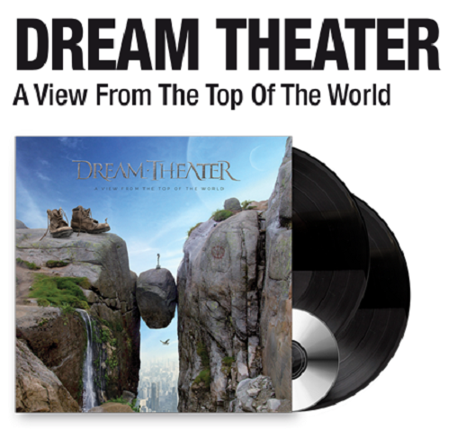Dream Theater - A View From the Top of the World. Gatefold 2LP/CD